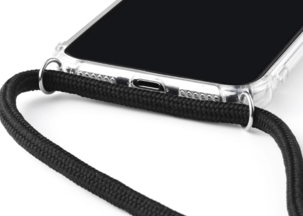 Single Clear Phone Case With Rings