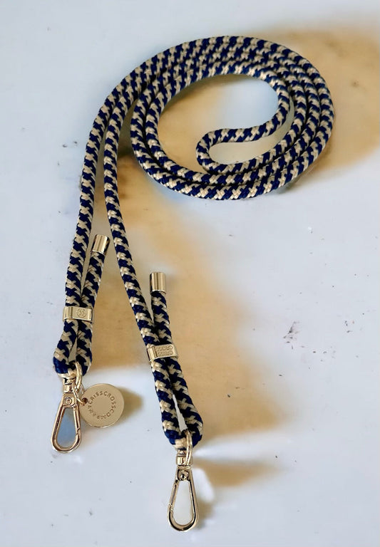 Detachable poly straps with carabiners, polyester, 60 inches, adjustable.