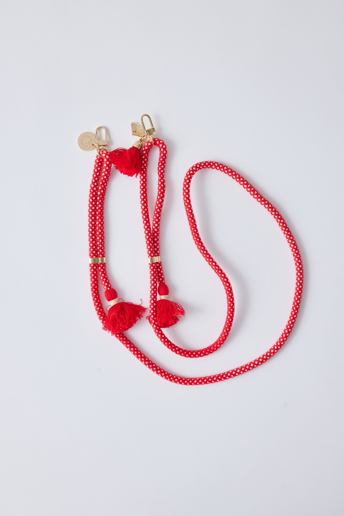 Cotton Phone Straps - with double carabiners, detachable