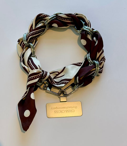 Scarf Phone Wristlets with Adapter